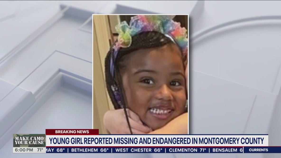 Missing Endangered Person Advisory issued for Montgomery County 3-year-old